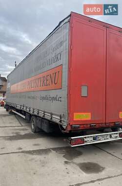 Тентованный борт (штора) - полуприцеп Svan СНТР-10 2005 в 