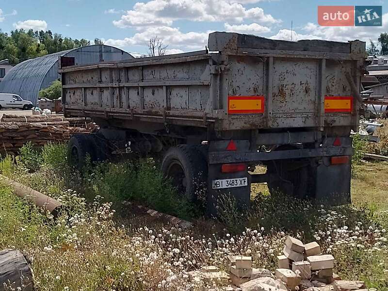 Самоскид причіп СЗАП 8352 1992 в Полтаві фото 2 Самоскид причіп СЗАП 8352 1992 в Полтаві