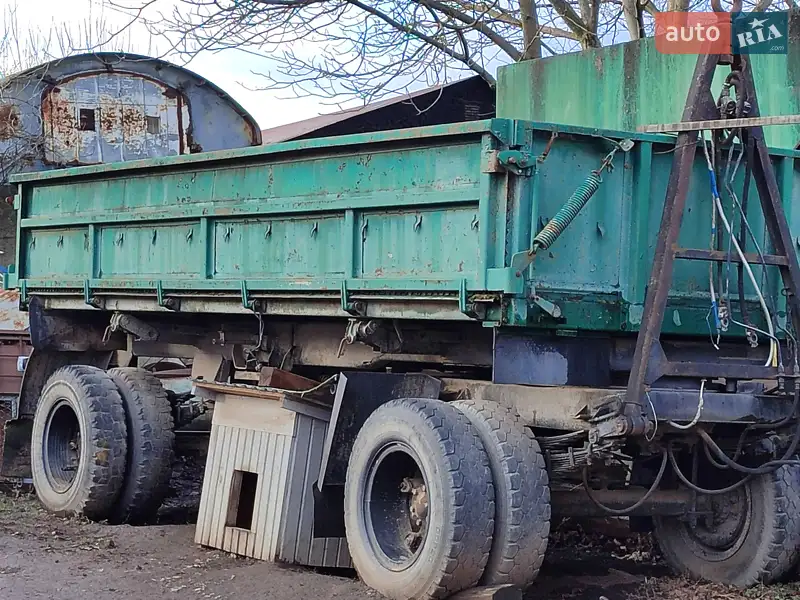 Бортовой полуприцеп СЗАП 8527 1990 в 