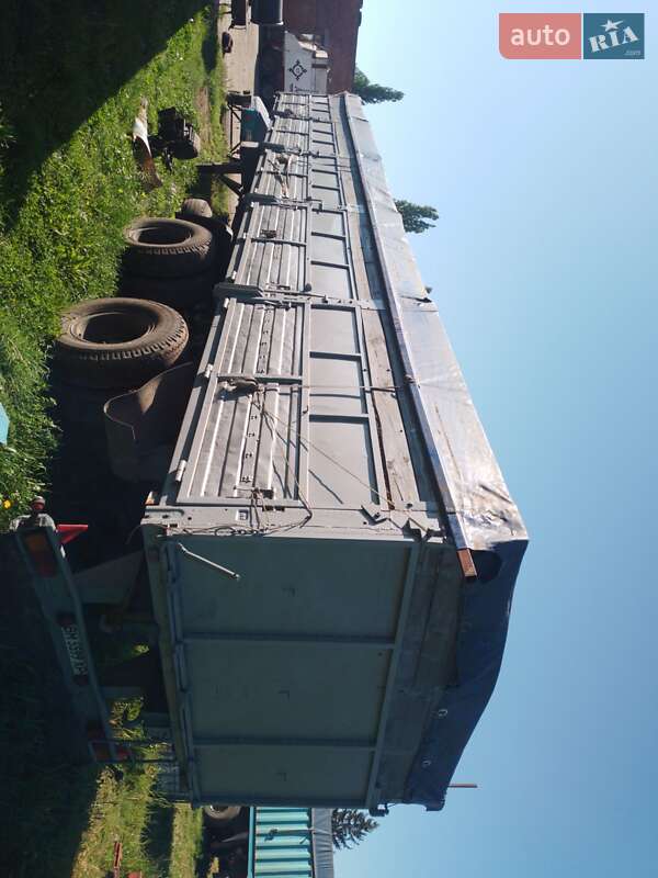 Зерновоз - полуприцеп СЗАП 9327 2002 в Ромнах