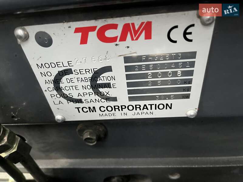 Вилочний навантажувач TCM FG 2008 в Києві