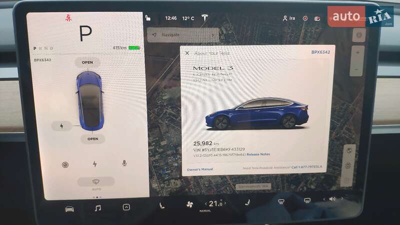 Седан Tesla Model 3 2019 в Одессе