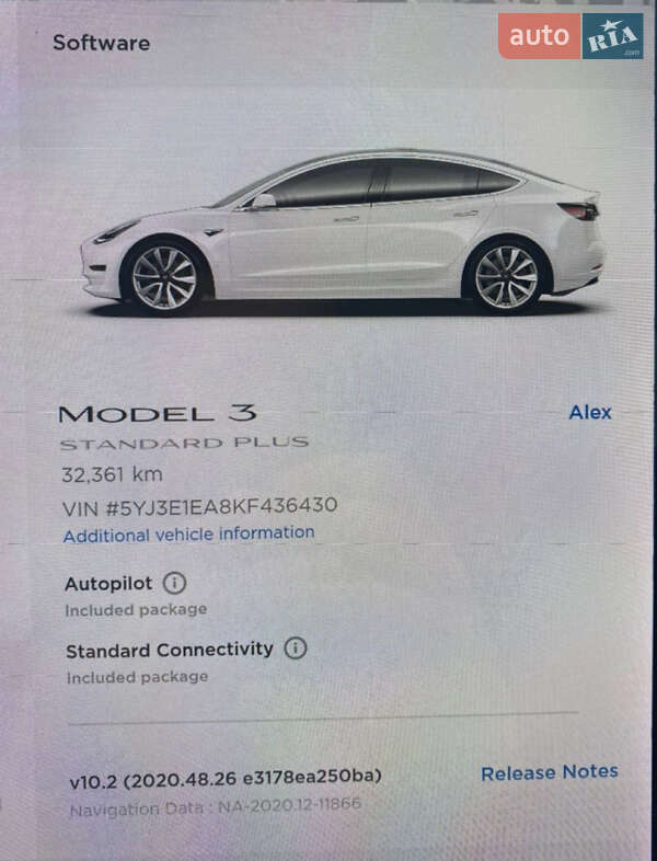 Седан Tesla Model 3 2019 в Киеве