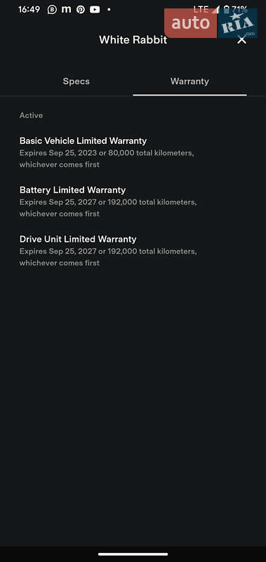 Седан Tesla Model 3 2019 в Киеве