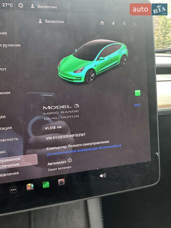 Седан Tesla Model 3 2022 в Вінниці