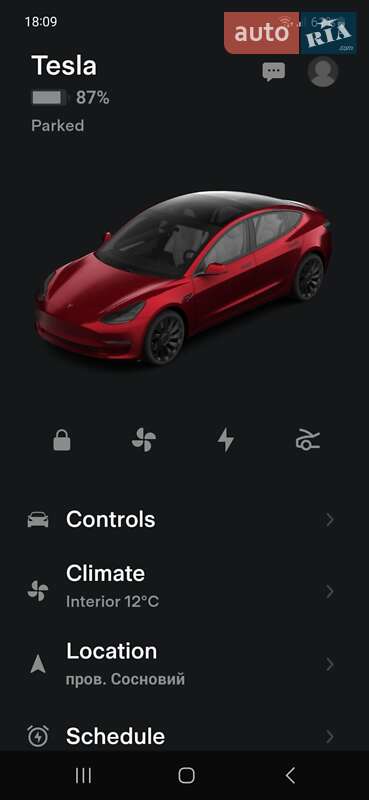 Седан Tesla Model 3 2022 в Киеве