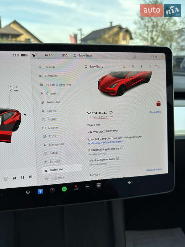 Седан Tesla Model 3 2020 в Виннице