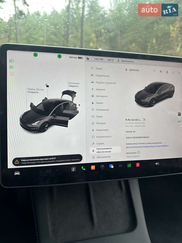 Седан Tesla Model 3 2022 в Любомлі фото 24 Седан Tesla Model 3 2022 в Любомлі