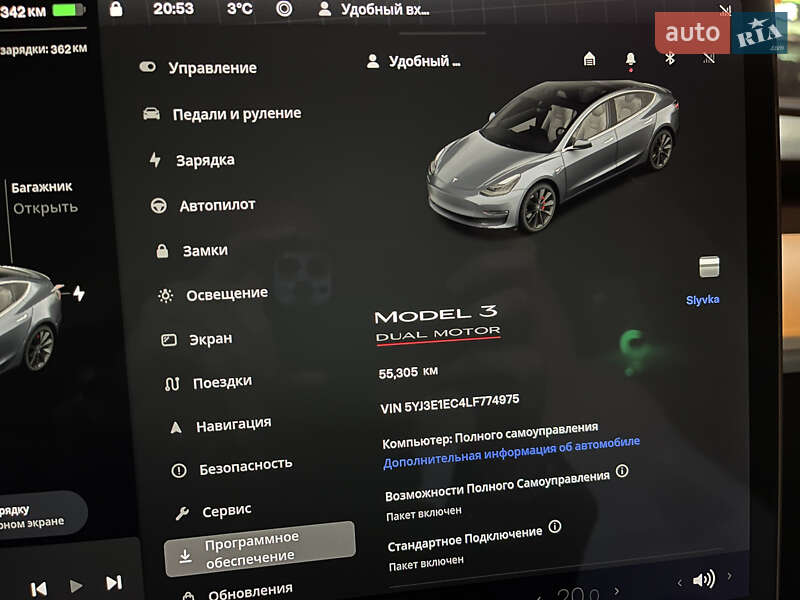 Седан Tesla Model 3 2020 в Киеве