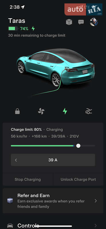 Седан Tesla Model 3 2021 в Ивано-Франковске