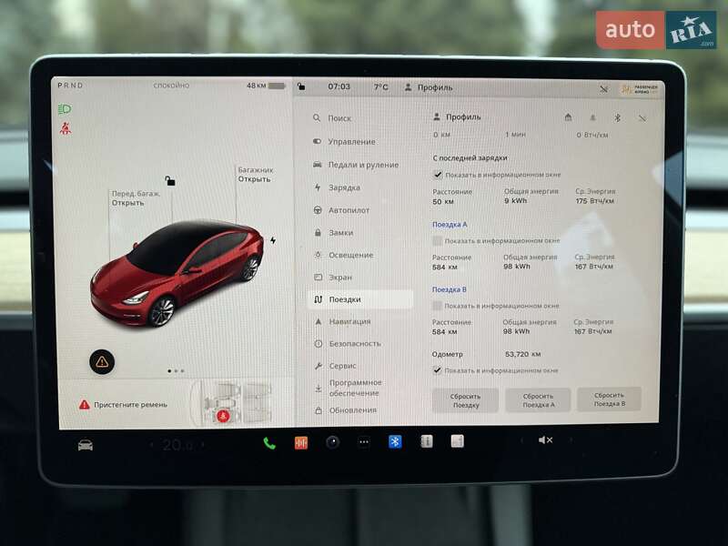 Седан Tesla Model 3 2022 в Одесі