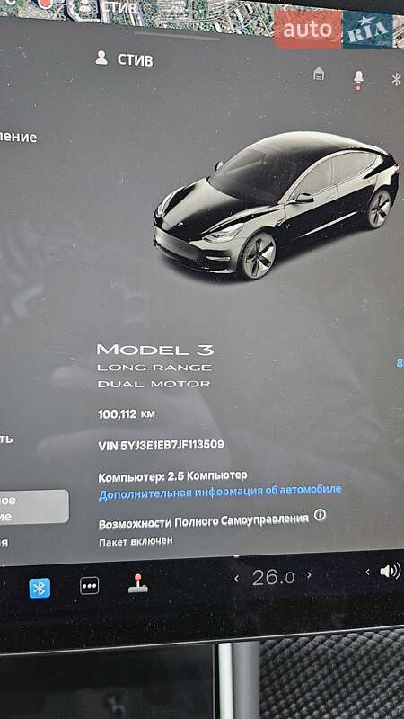 Седан Tesla Model 3 2018 в Харькове