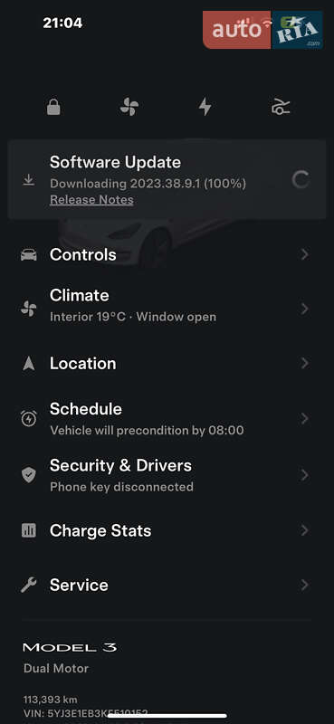 Седан Tesla Model 3 2019 в Одесі