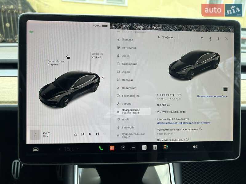Седан Tesla Model 3 2018 в Львове