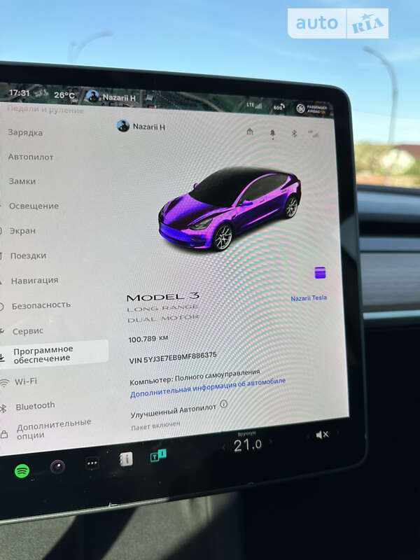 Седан Tesla Model 3 2021 в Снятине