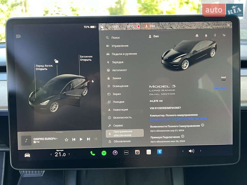 Седан Tesla Model 3 2021 в Каменском