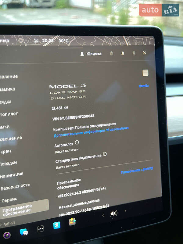 Седан Tesla Model 3 2022 в Києві