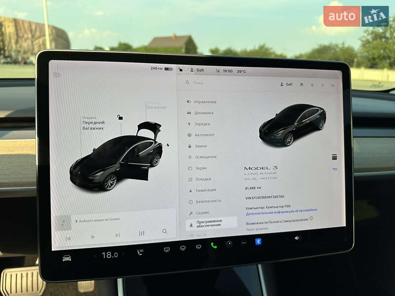 Седан Tesla Model 3 2019 в Одесі
