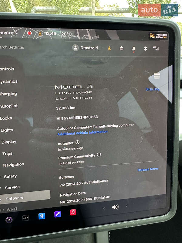Седан Tesla Model 3 2021 в Одессе