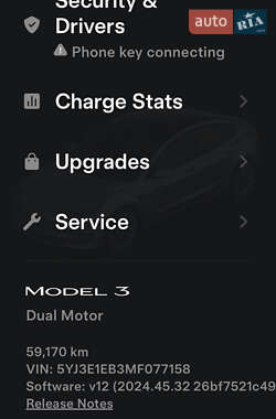 Седан Tesla Model 3 2021 в Воловце