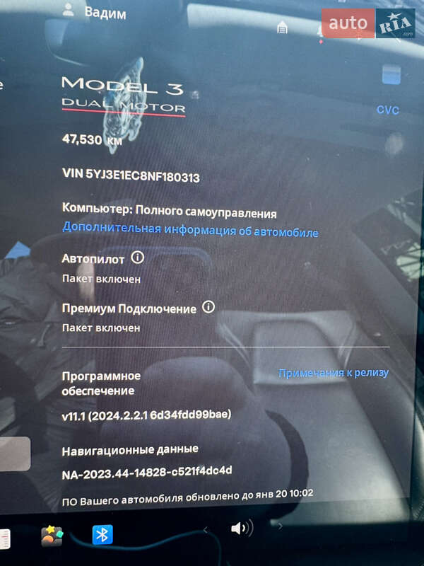 Седан Tesla Model 3 2022 в Одессе