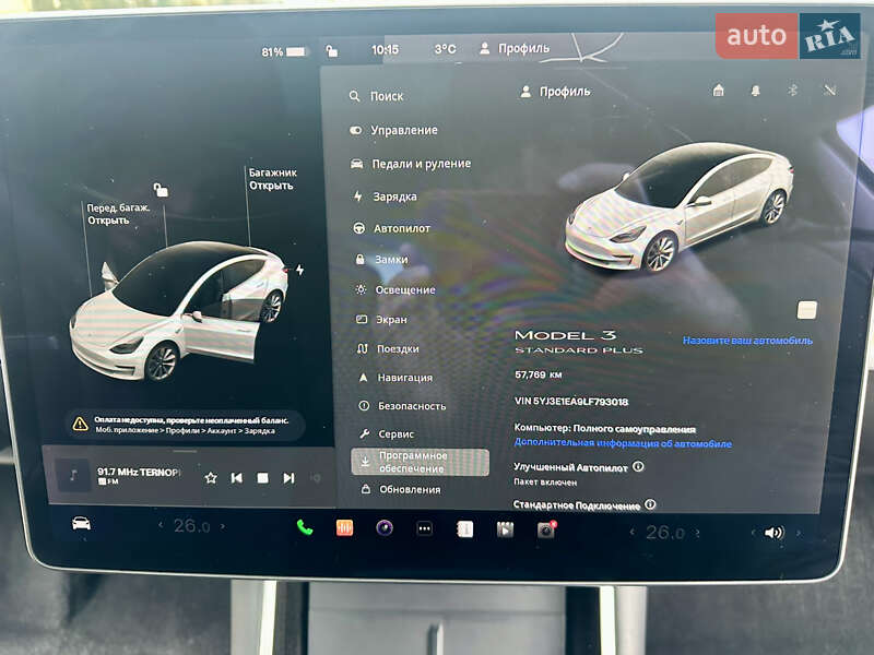 Седан Tesla Model 3 2020 в Тернополе