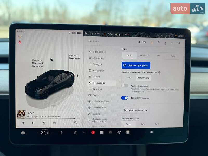 Седан Tesla Model 3 2022 в Луцке