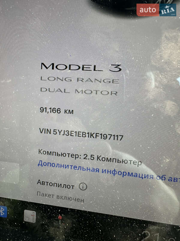 Седан Tesla Model 3 2019 в Києві