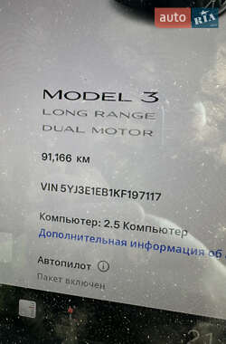 Седан Tesla Model 3 2019 в 
