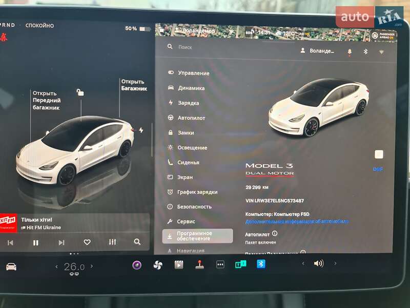 Седан Tesla Model 3 2022 в Одесі