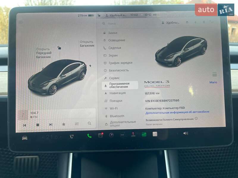Седан Tesla Model 3 2019 в Львові