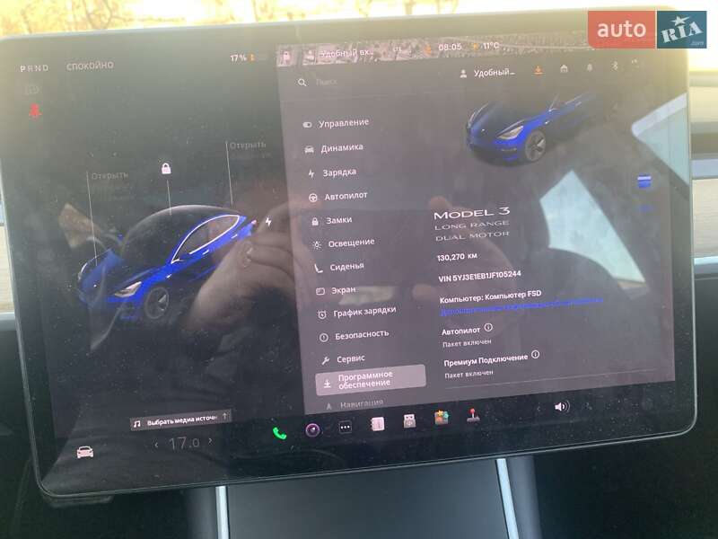 Седан Tesla Model 3 2018 в Чернигове