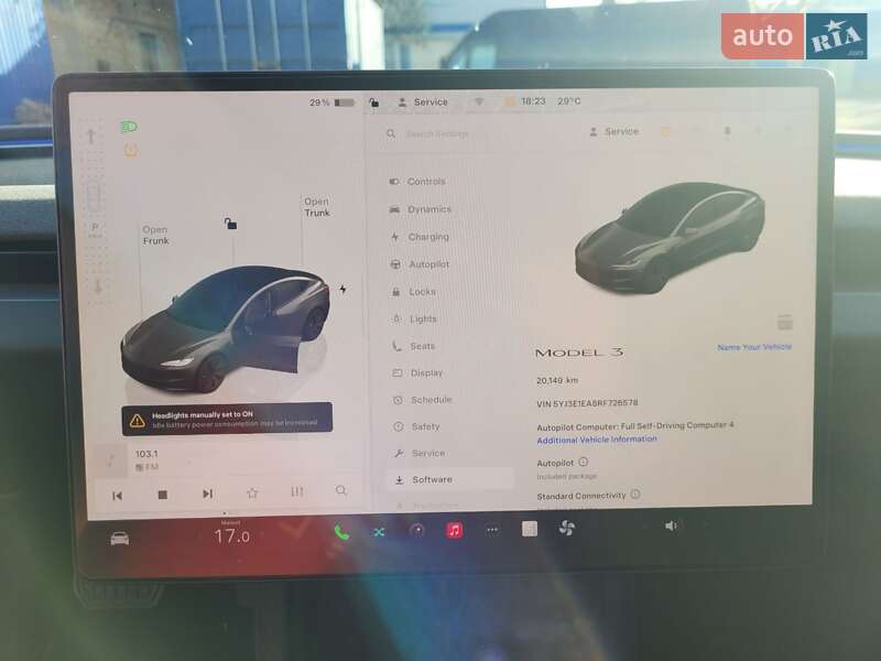 Седан Tesla Model 3 2024 в Киеве