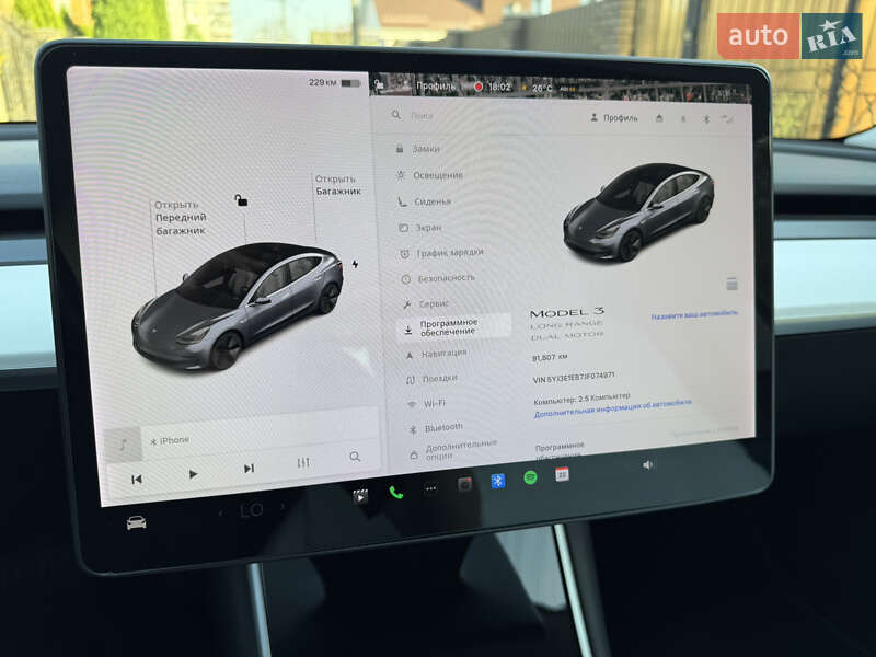 Седан Tesla Model 3 2018 в Черкасах фото 11 Седан Tesla Model 3 2018 в Черкасах