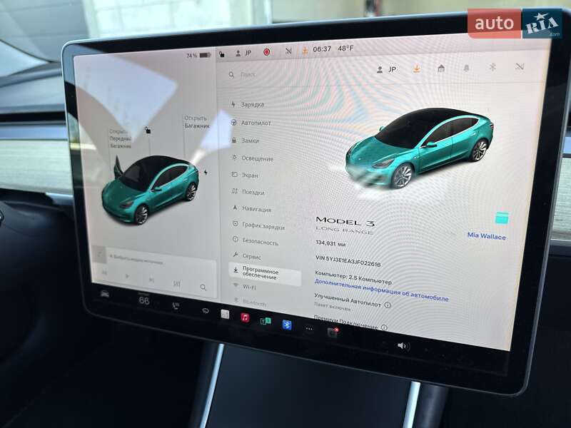 Седан Tesla Model 3 2018 в Луцке