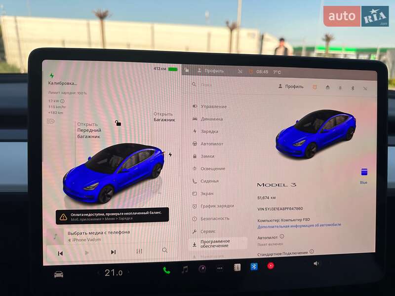 Седан Tesla Model 3 2023 в Луцке