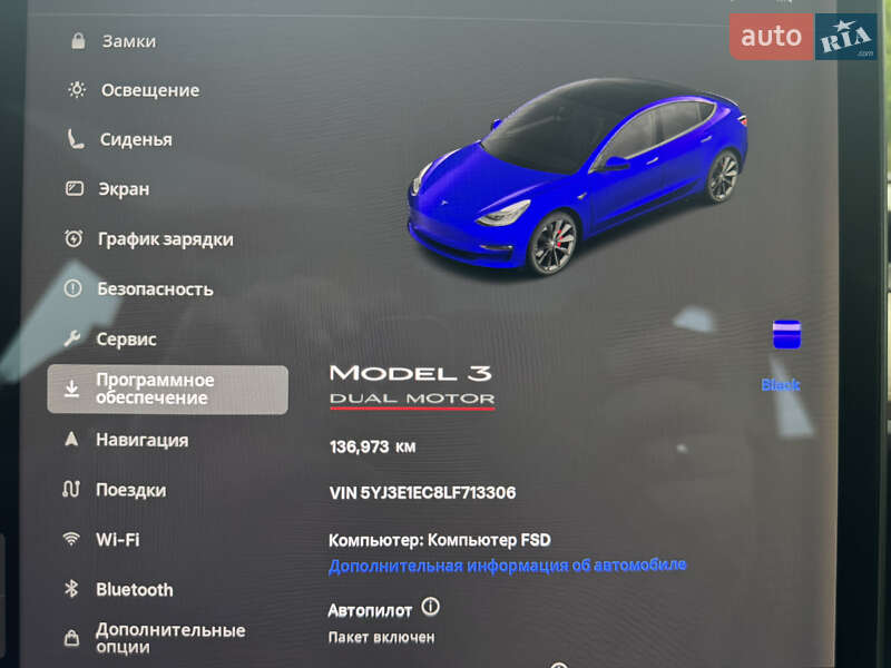 Седан Tesla Model 3 2020 в Ужгороде