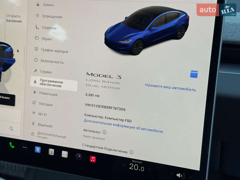 Седан Tesla Model 3 2024 в Одесі