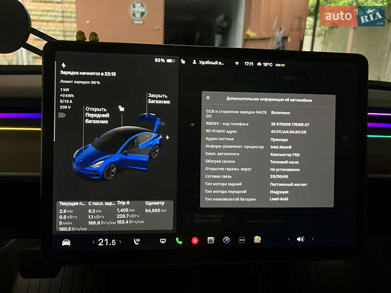 Седан Tesla Model 3 2021 в Києві