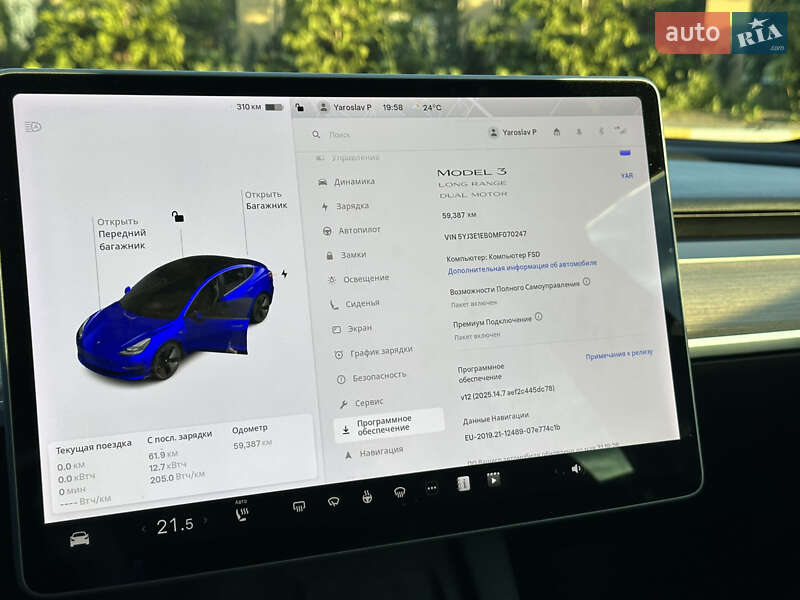 Седан Tesla Model 3 2021 в Києві