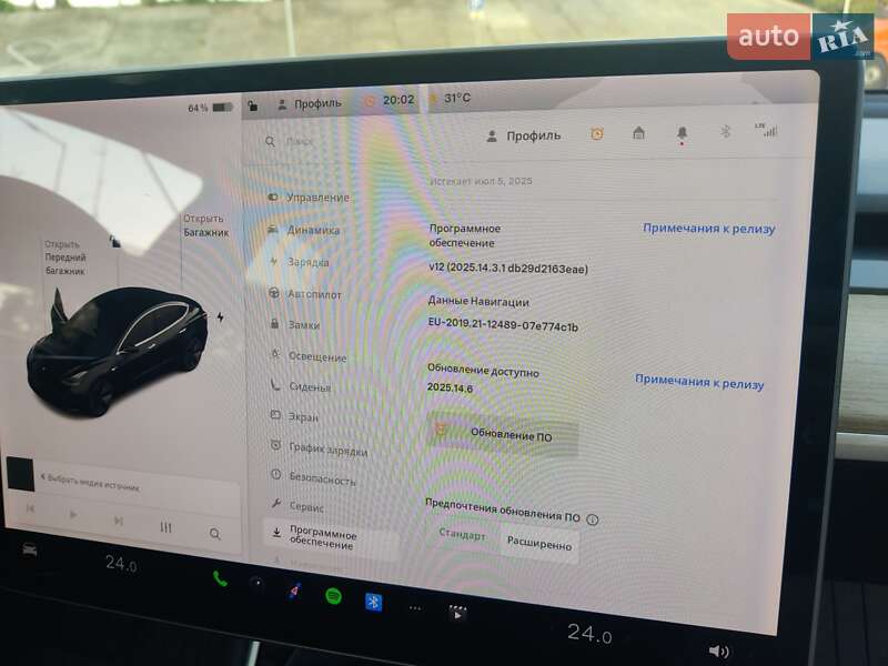 Седан Tesla Model 3 2019 в Києві