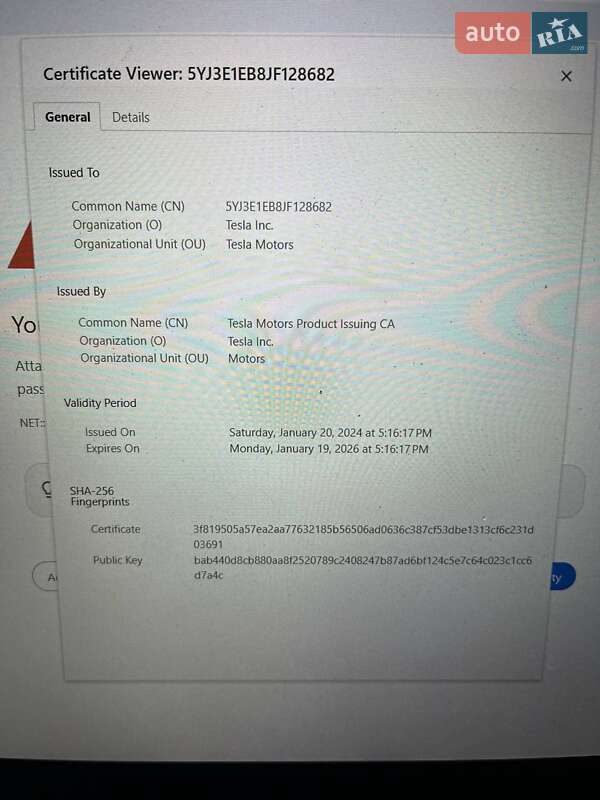 Седан Tesla Model 3 2018 в Ирпене