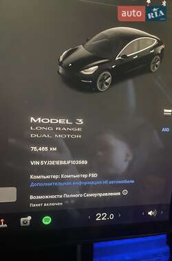 Седан Tesla Model 3 2018 в 