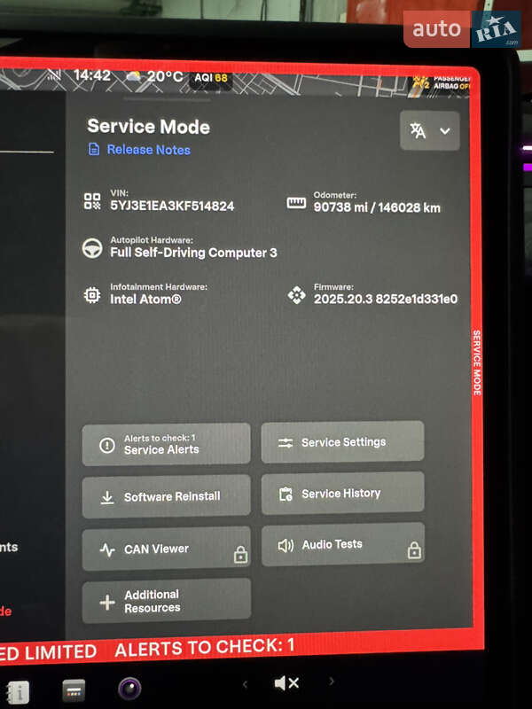 Седан Tesla Model 3 2019 в Києві