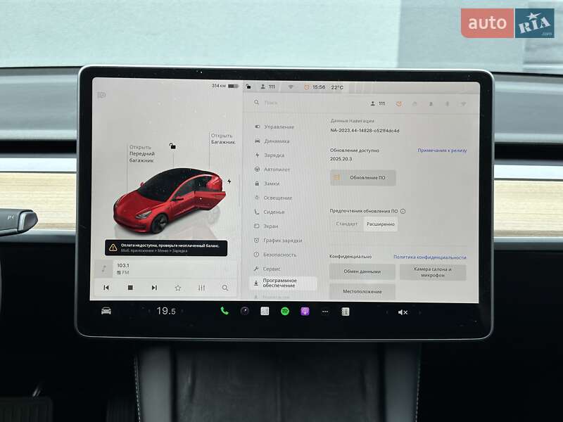 Седан Tesla Model 3 2023 в Києві