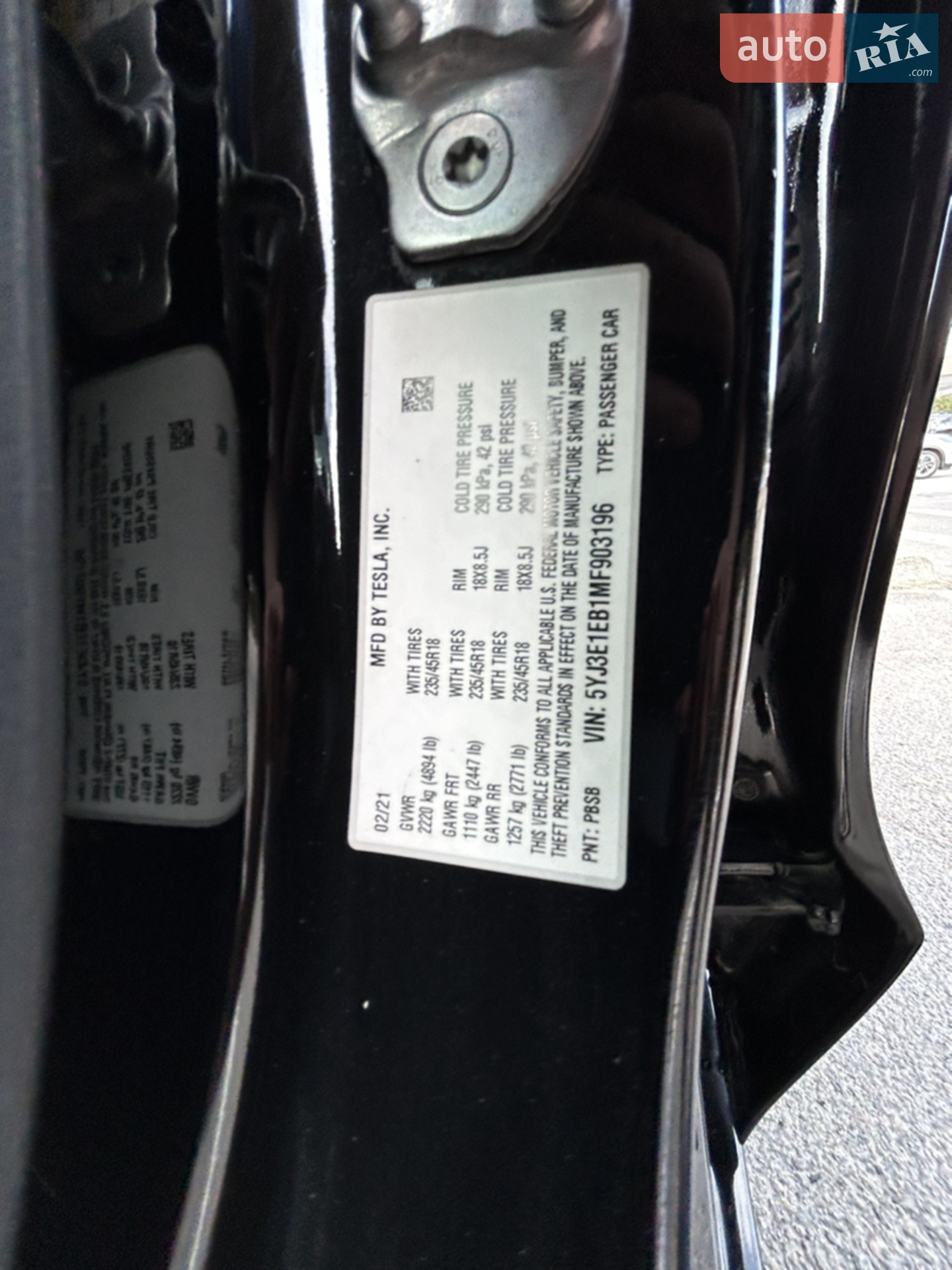 2021 Tesla Model 3 - мініатюра 18