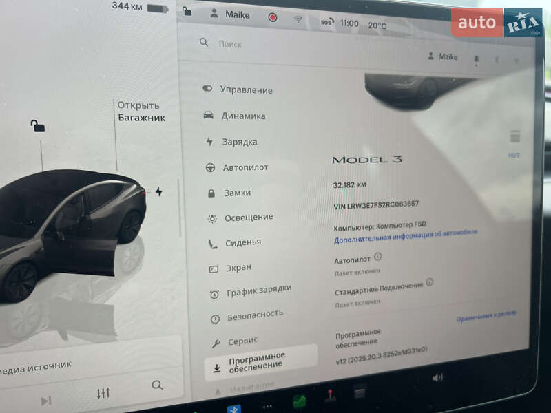 Седан Tesla Model 3 2024 в Рівному