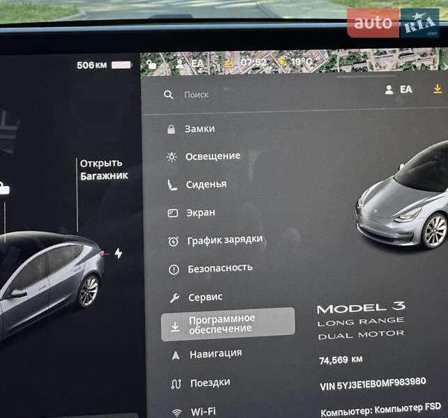 Седан Tesla Model 3 2021 в Харькове