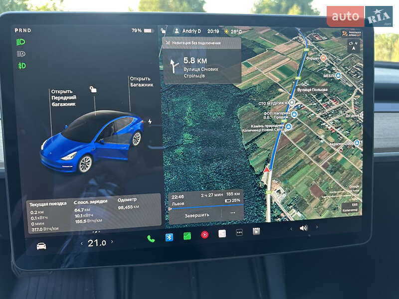 Седан Tesla Model 3 2021 в Теребовлі