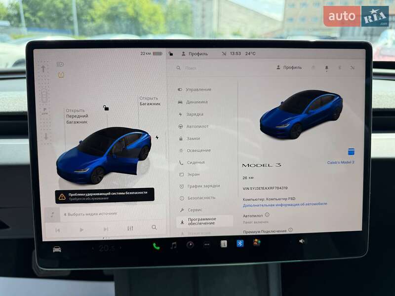 Седан Tesla Model 3 2024 в Луцке